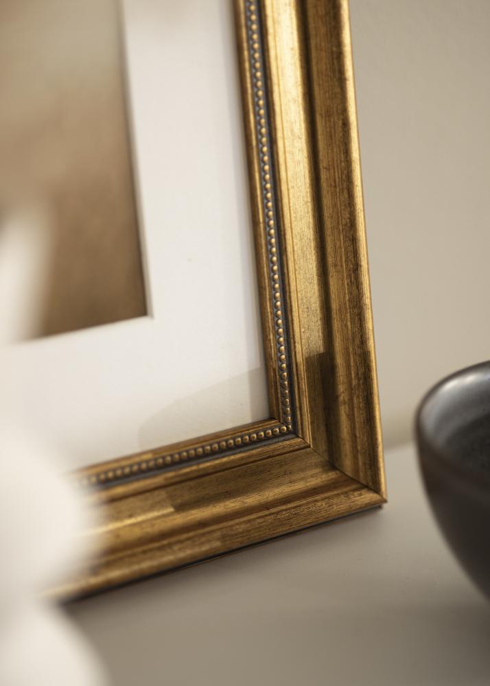 Cadre Rokoko Verre Acrylique Or 40x60 cm