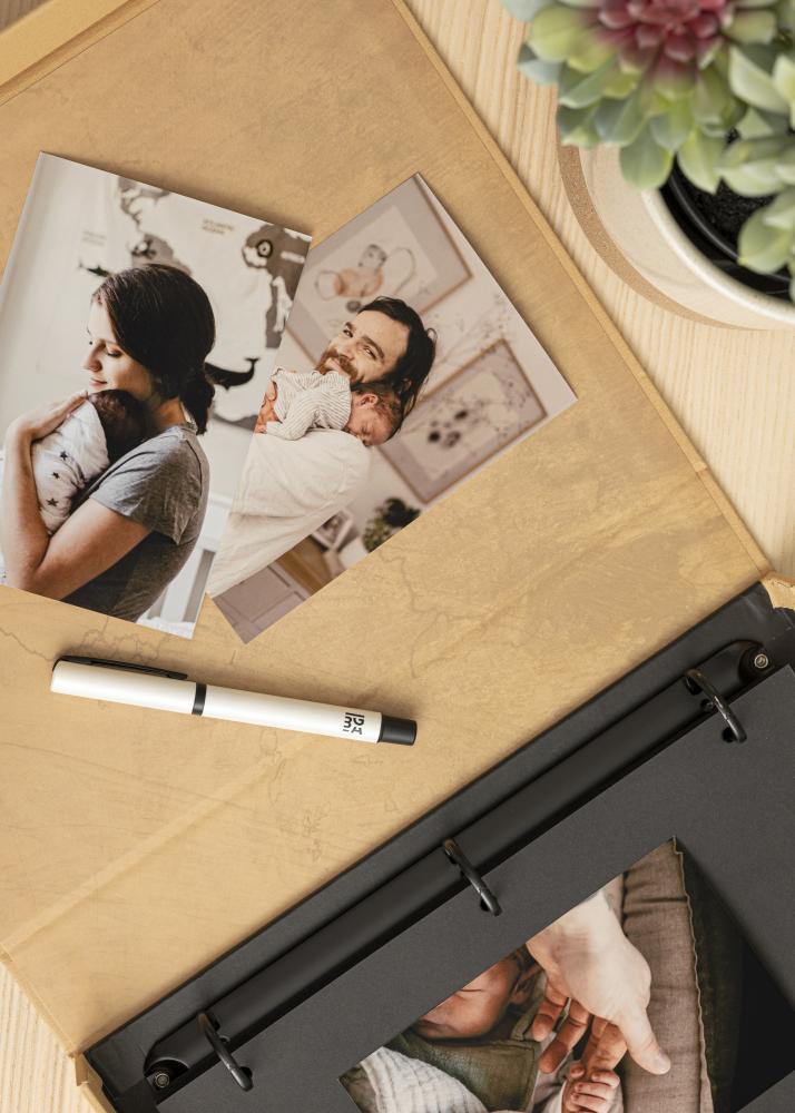 KAILA OUR LOVE STORY Manilla - Coffee Table Photo Album (60 Pages Noires)