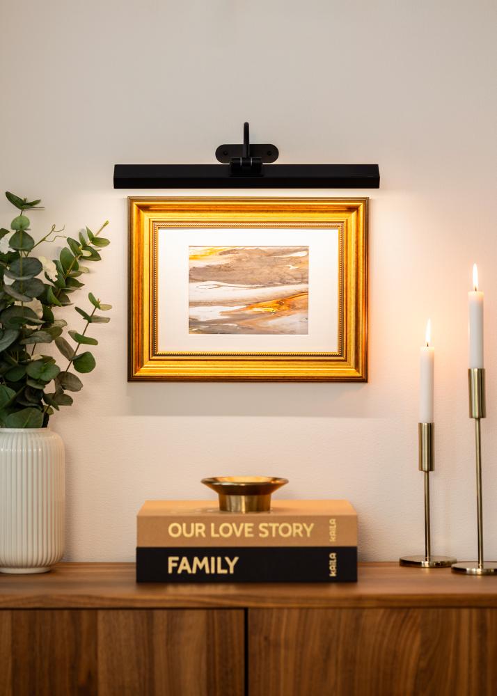 KAILA Flare Éclairage de Tableaux à Piles 40 cm - Noir