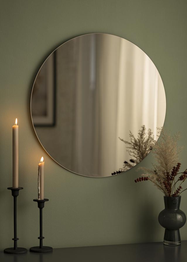 KAILA Miroir rond Dark Bronze 60 cm Ø