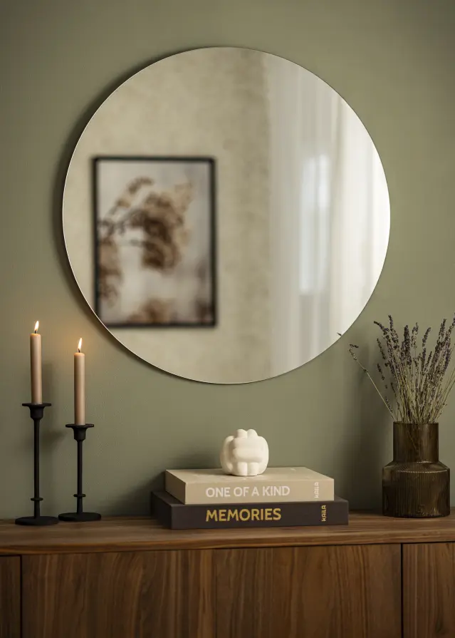 KAILA Miroir rond diamètre 75 cm