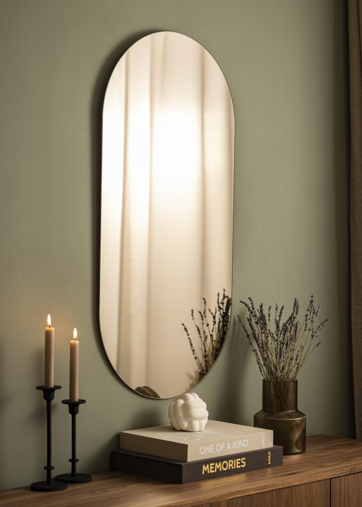 KAILA Miroir Oval Dark Bronze 50x100 cm