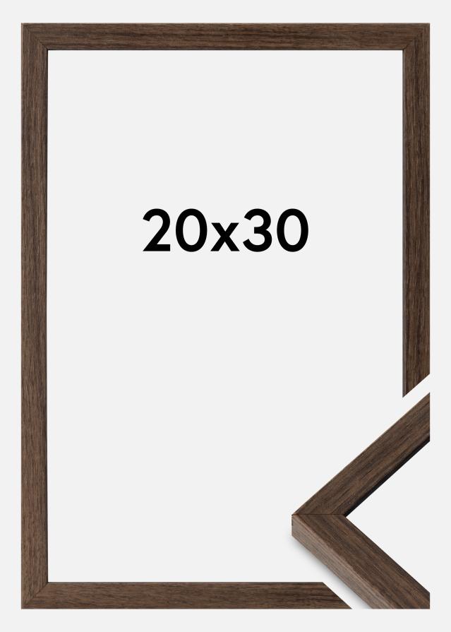 Cadre Ares Verre acrylique Noyer 20x30 cm