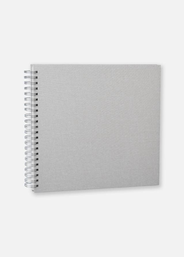 Base Line Canevas Wire-O Beige 30x30 cm (50 pages blanches / 25 feuilles)