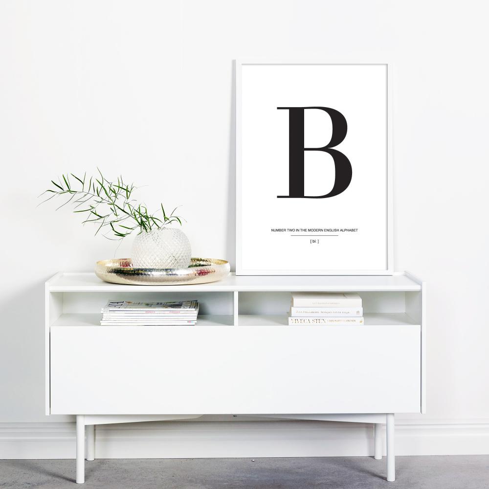 Letter B Poster