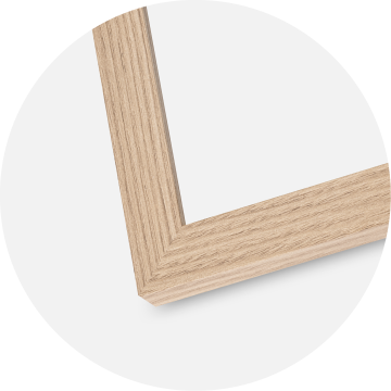 Cadre BGA Classic Verre Acrylique Chêne 50x70 cm