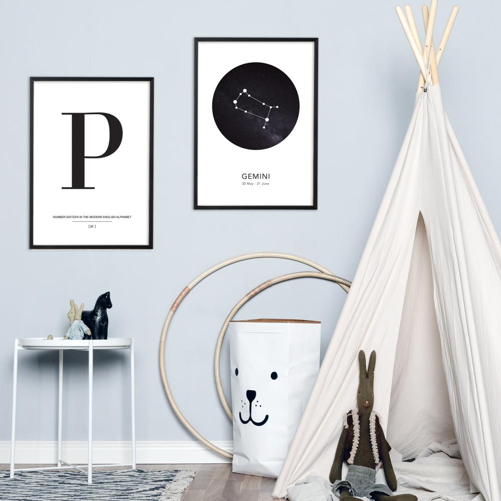 Letter P Poster