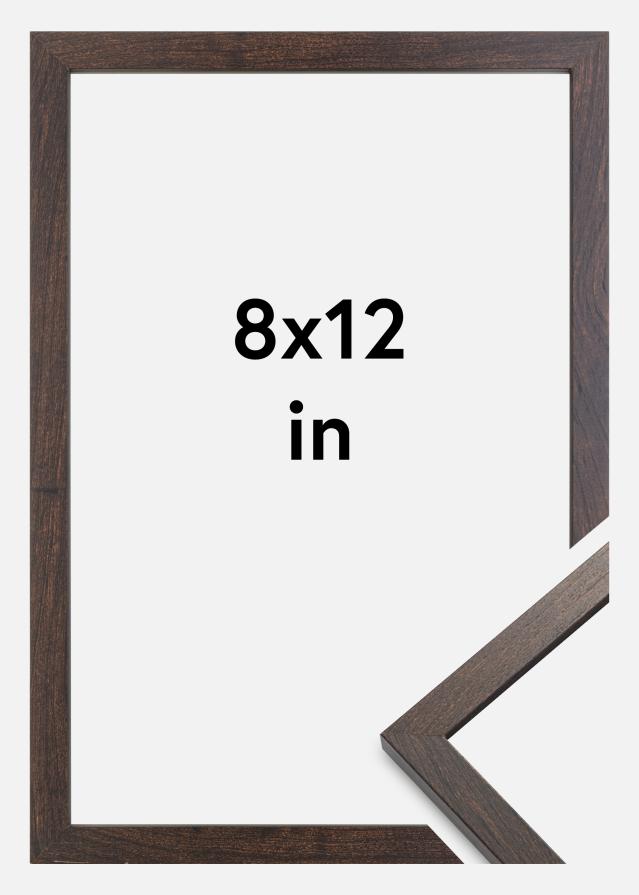 Cadre Trendy Verre Acrylique Noyer 8x12 inches (20,32x30,48 cm)