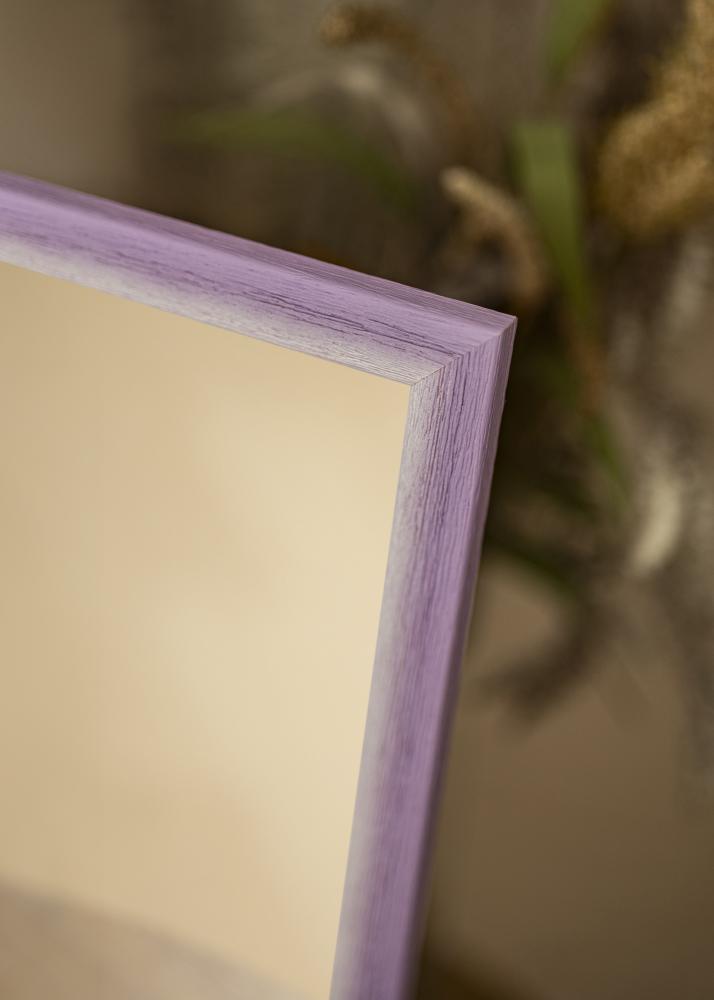 Miroir Cornwall Violet clair - Sur mesure