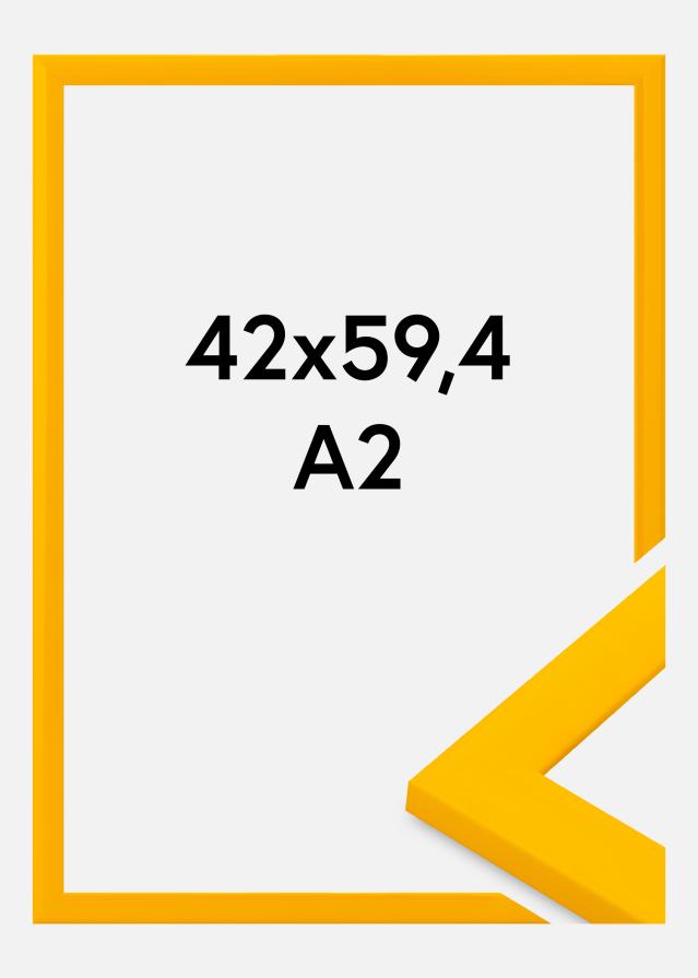 Cadre Dorset Verre Acrylique Or 42x59,4 cm (A2)