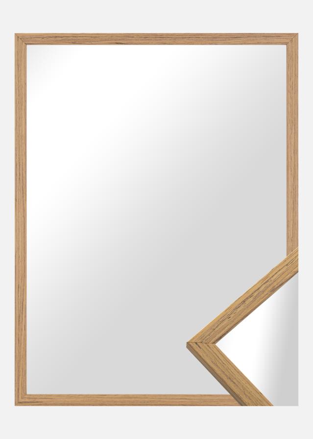 Miroir Edsbyn Teck - Sur mesure