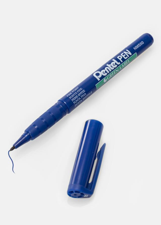 Pentel NMS50-C - Bleu Stylo pour album - 1 mm