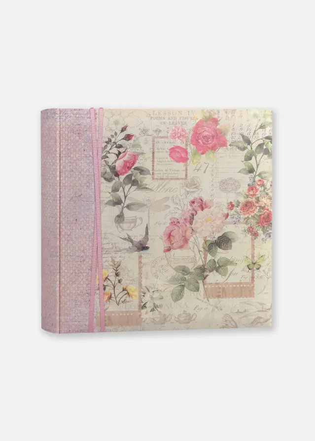 Ophelia Album Rose - 32x32 cm (100 pages blanches / 50 feuilles)