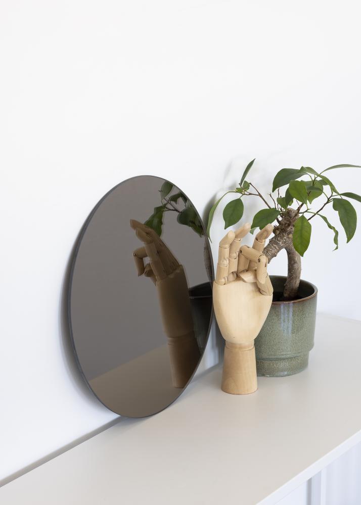 KAILA Miroir rond Dark Bronze 30 cm