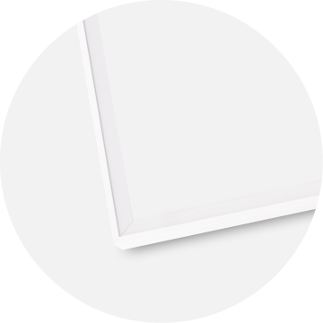 Cadre Desire Blanc 40x50 cm - Passe-partout Blanc 29,7x42 cm (A3)