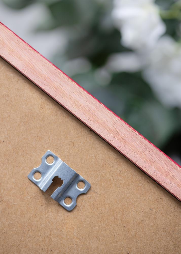 Cadre Cornwall Verre Acrylique Rouge Foncé 30x30 cm