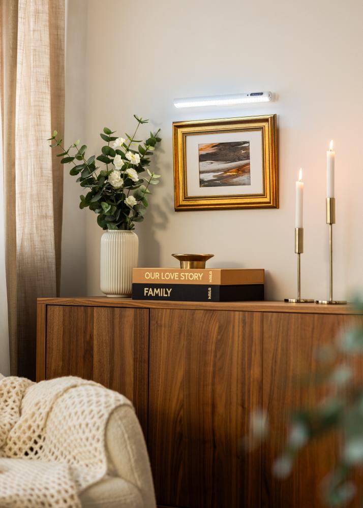 KAILA Illuminate Éclairage de Tableaux à Piles 35 cm - Blanc