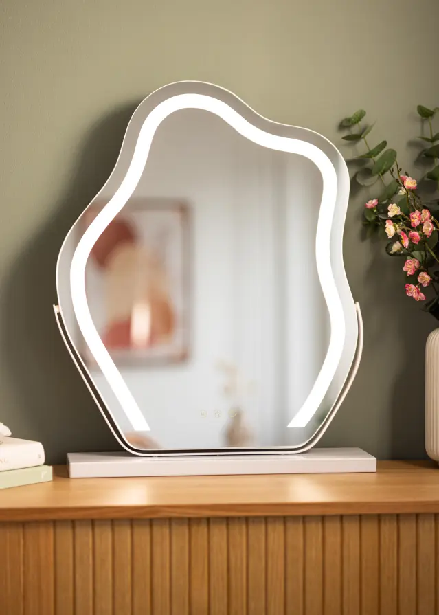 KAILA Miroir de maquillage Radiance LED 45x55 cm