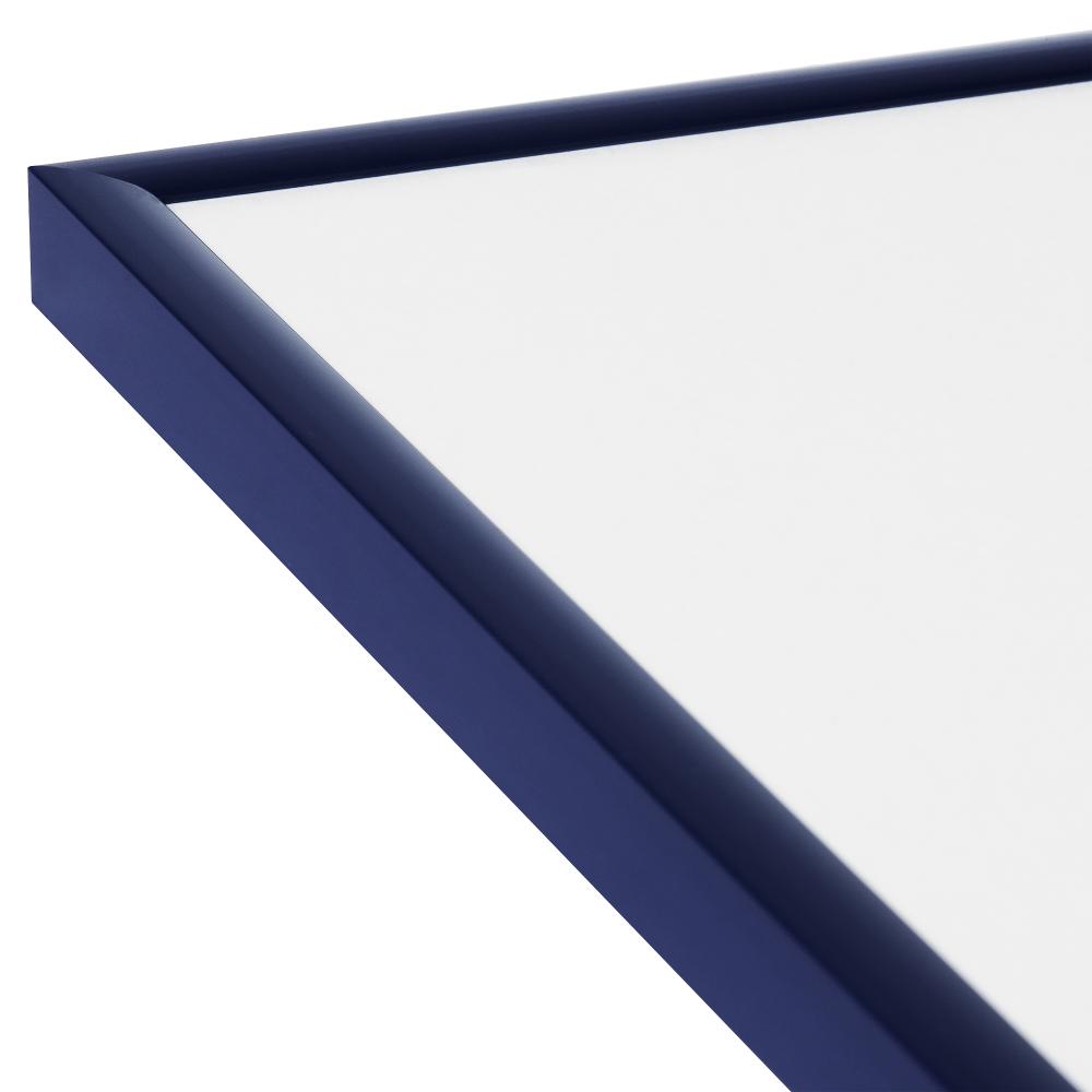 Cadre New Lifestyle Bleu 42x59,4 cm (A2) - Passe-partout Blanc 25x38 cm