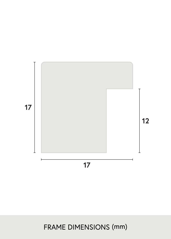 Cadre Kent Verre Acrylique Rouge 20x30 cm