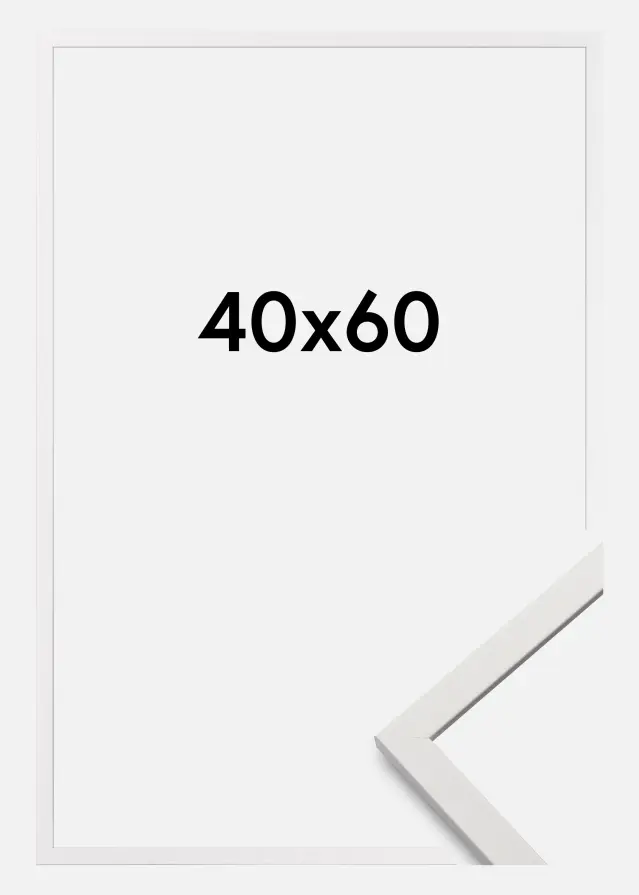 Cadre Edsbyn Blanc 40x60 cm