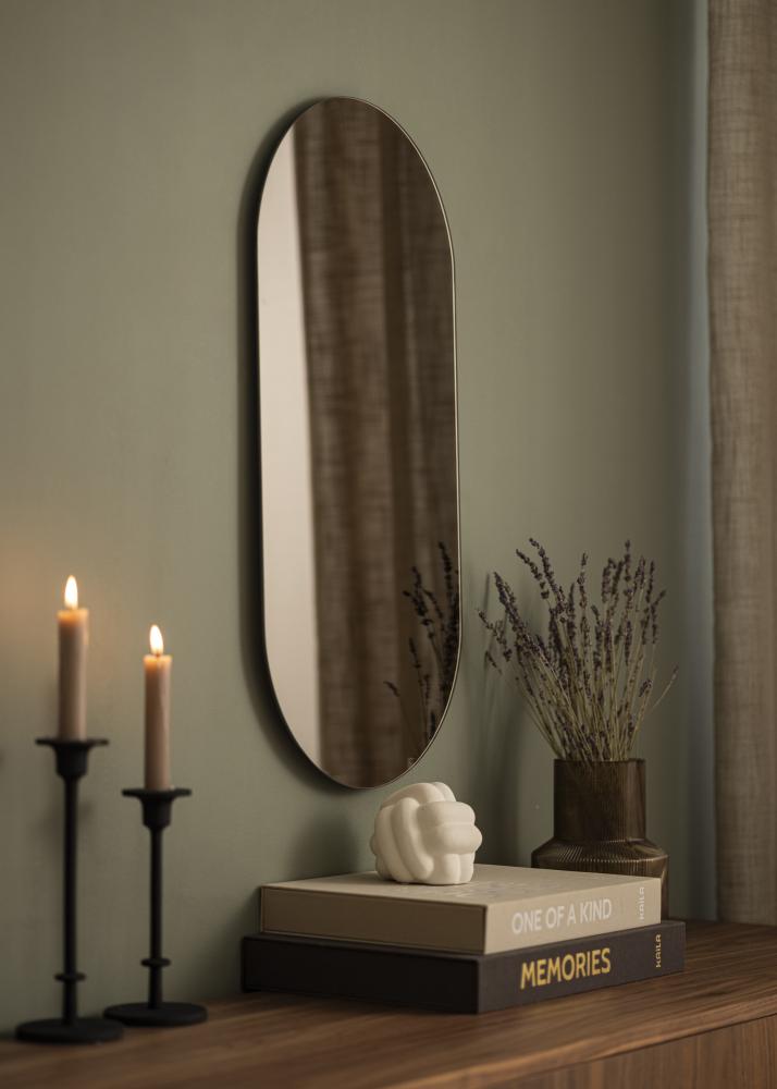 KAILA Miroir Oval Dark Bronze 35x70 cm
