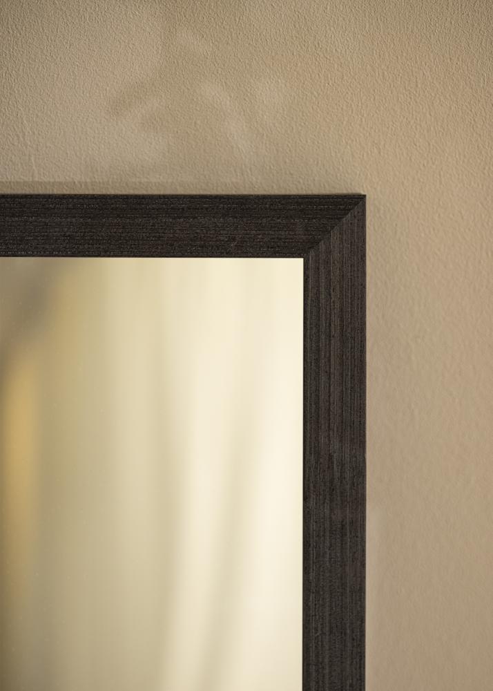 Miroir Cotswold Noir - Sur mesure