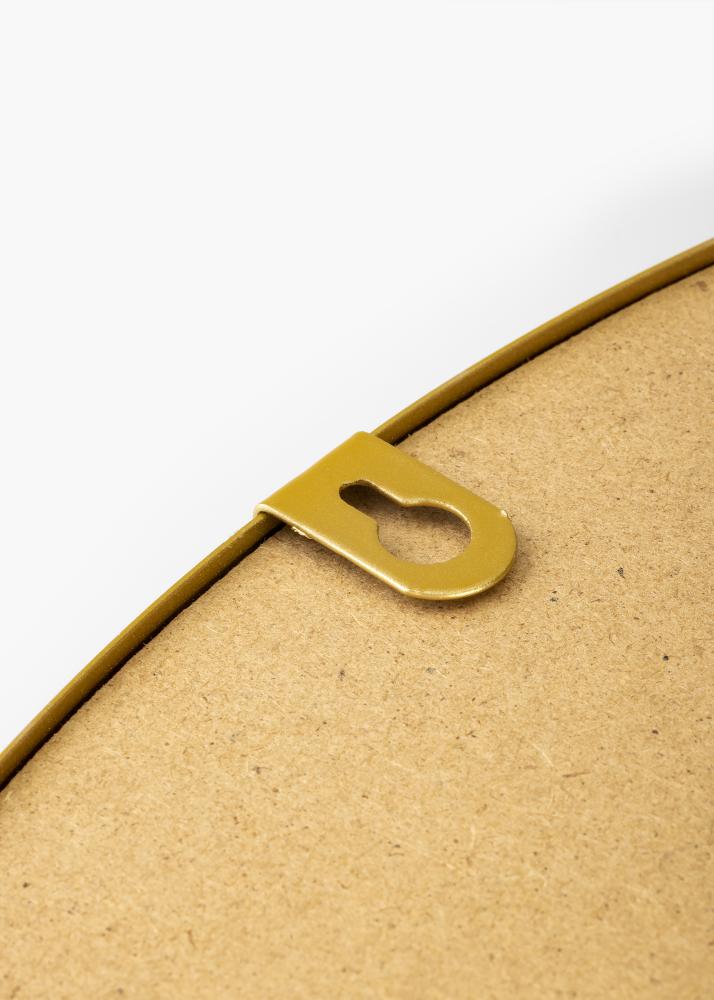 KAILA Miroir rond Triangles - Or diamètre 55 cm