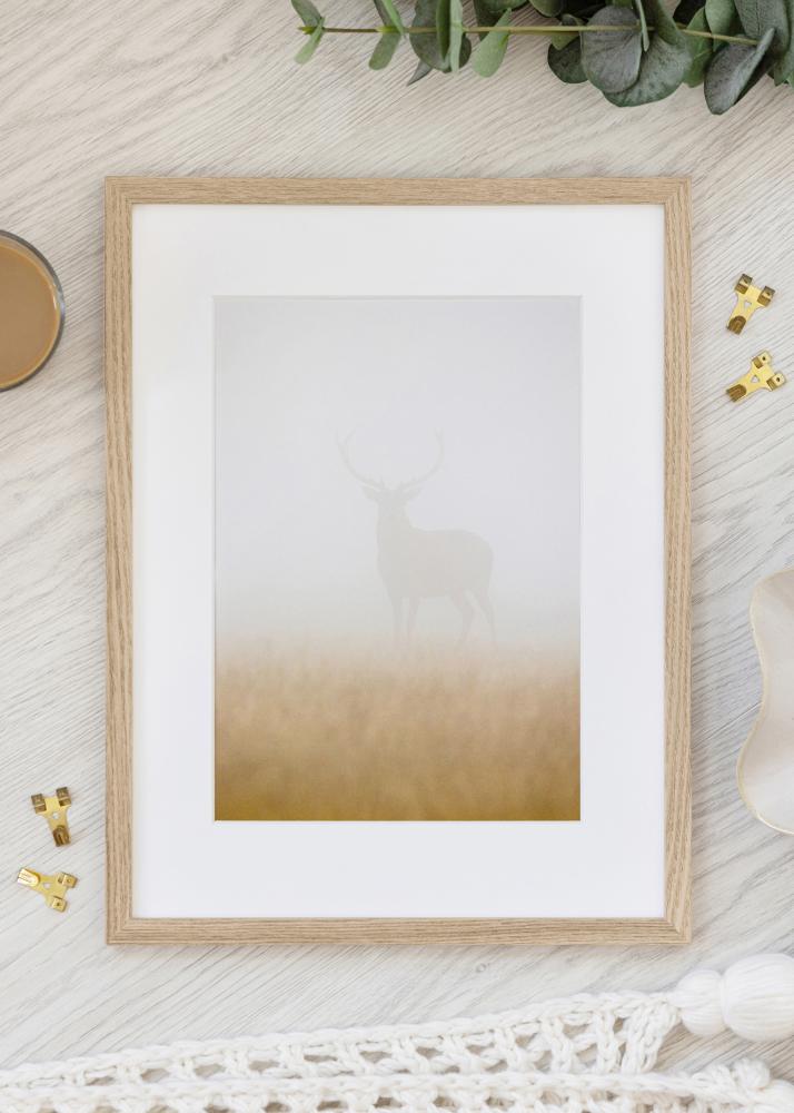 Cadre Trendy Verre Acrylique Chêne 30x45 cm