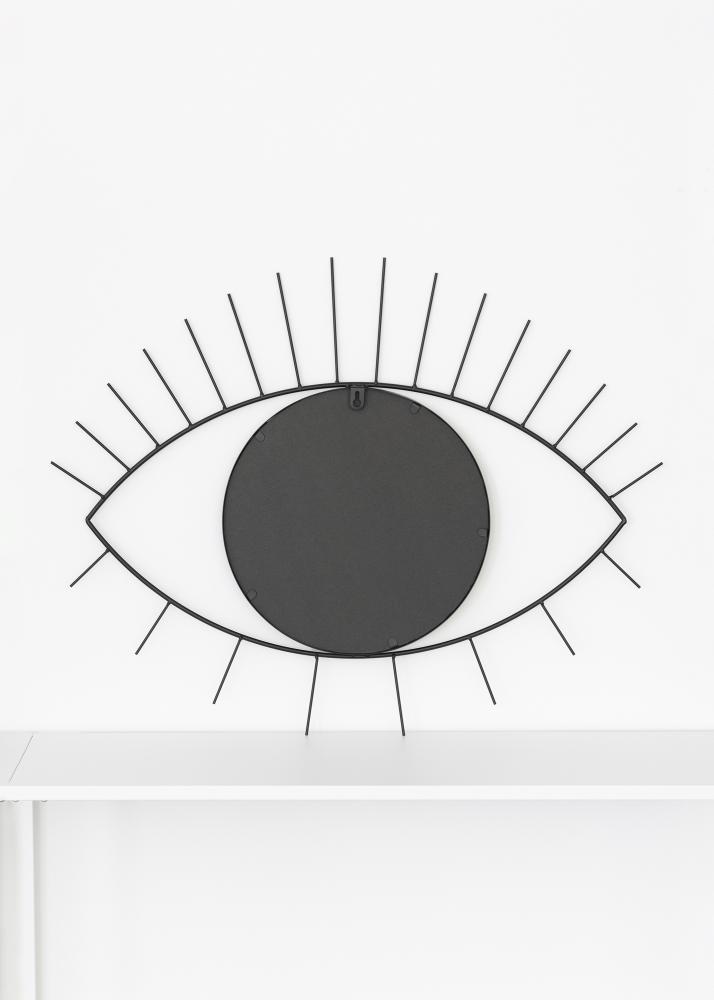 KAILA Miroir Eye - Noir 54x69 cm