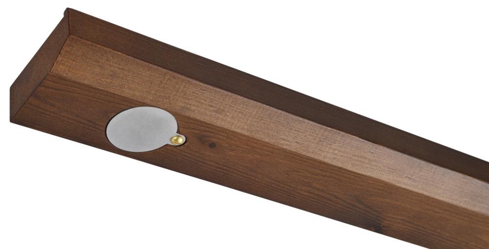 Étagère porte-cadres Batjuma Teinté foncé - 72 cm