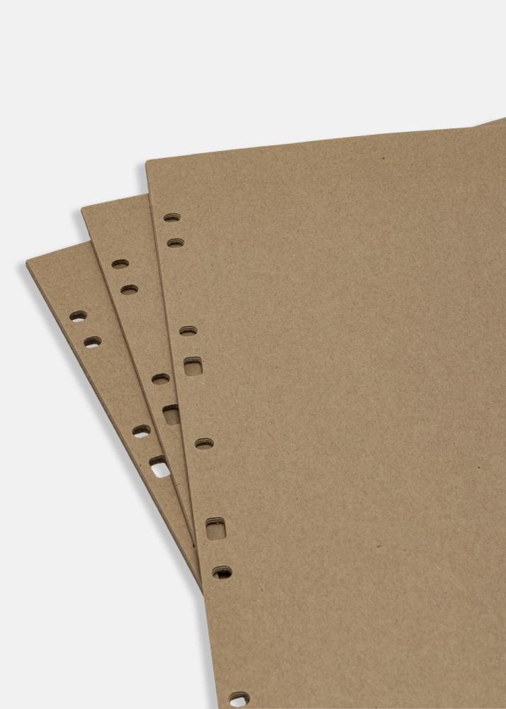 Feuilles d'album Timesaver SA4 - 30 feuilles marron