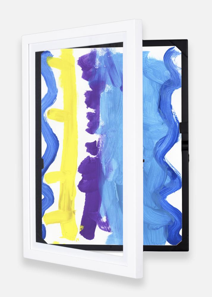 Cadre pour dessins Little Davinci Blanc A4