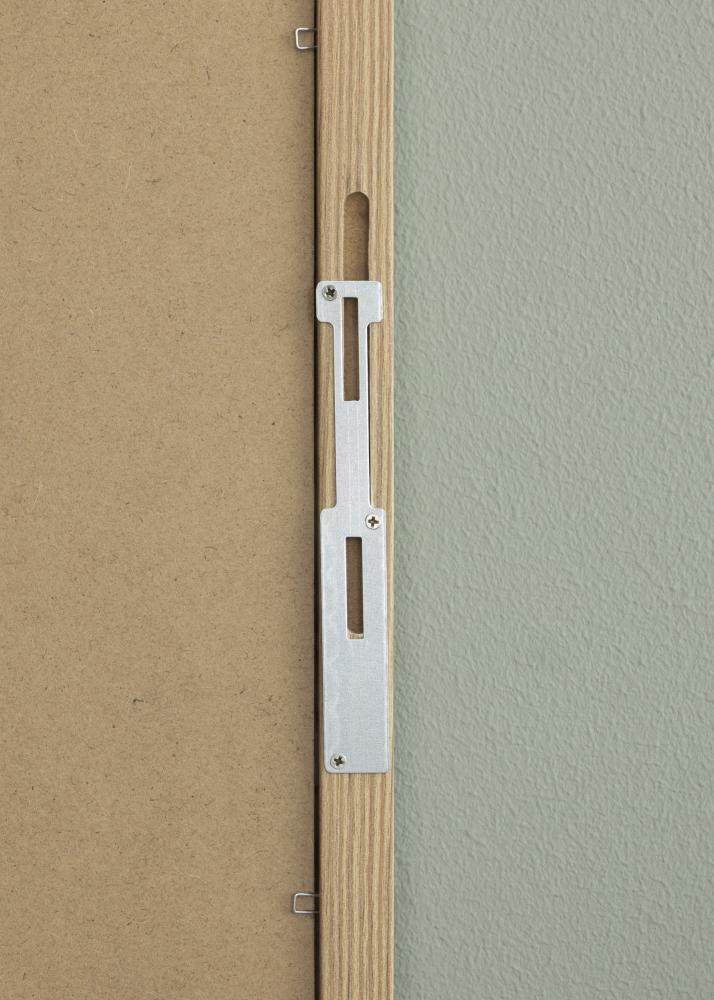 Miroir Overdoor en chêne massif 34x126 cm