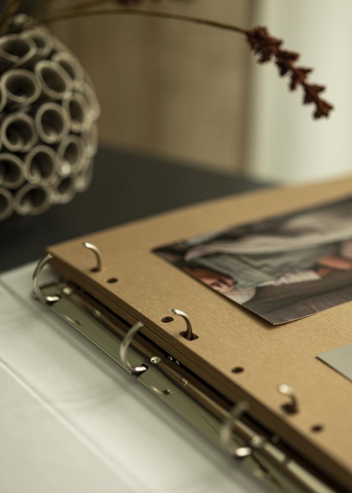 Feuilles d'album Timesaver SA4 - 30 feuilles marron