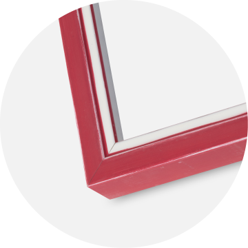 Cadre Diana Verre acrylique Rouge 45x60 cm