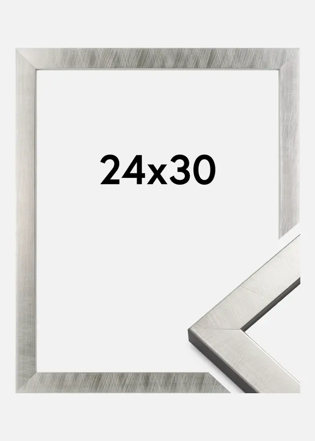 Cadre Uppsala Argent 24x30 cm