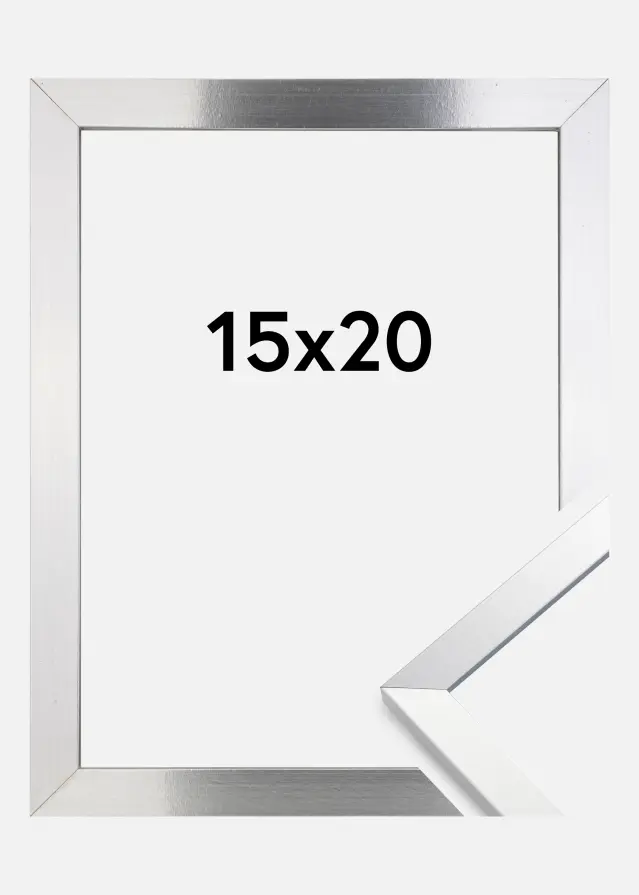 Cadre Trendy Argent 15x20 cm