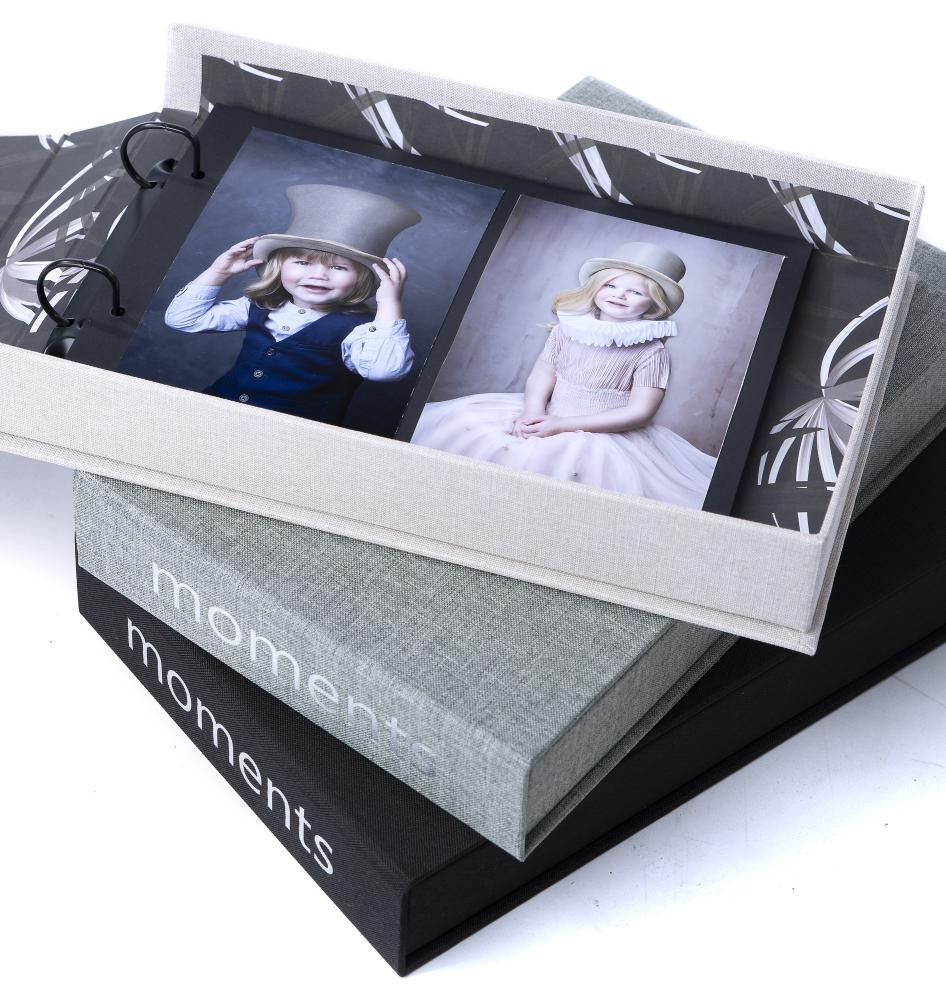 Moments Beige (30 pages noires / 15 feuilles)