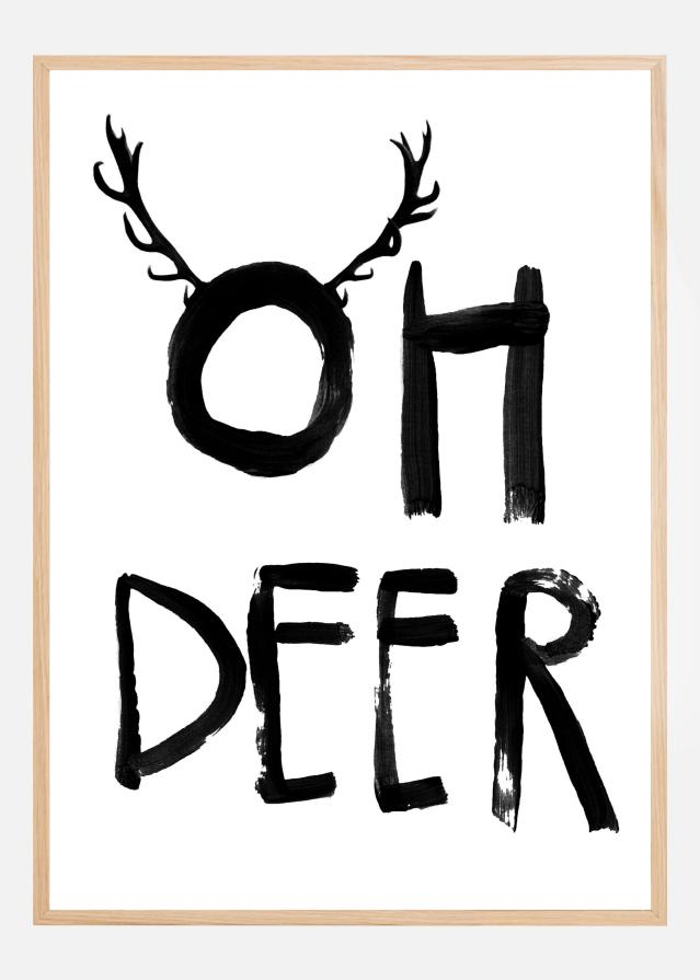 Oh Deer Poster