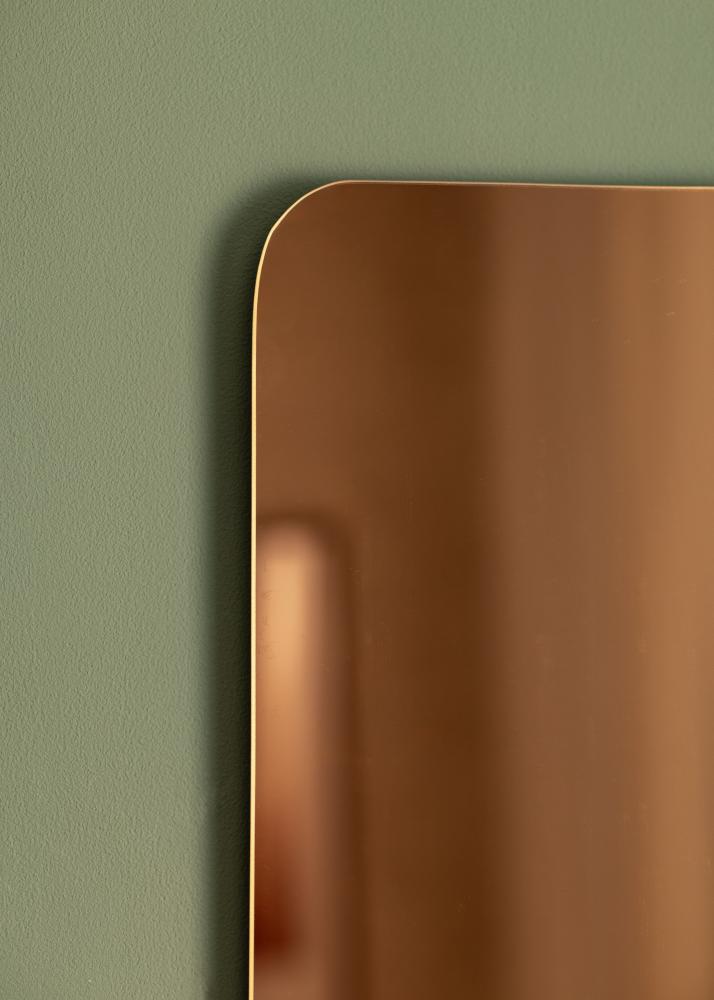 KAILA Miroir Rectangle Rose Gold 40x100 cm