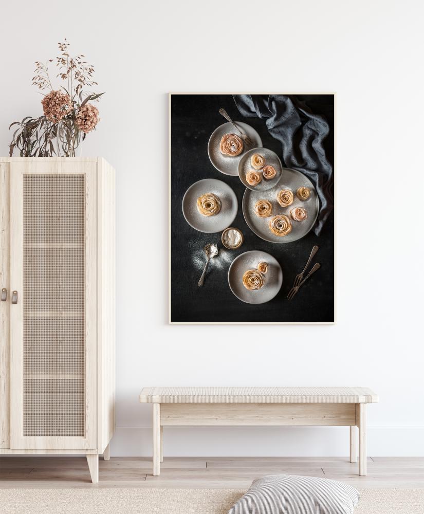 Apple Roses Tartlets Poster