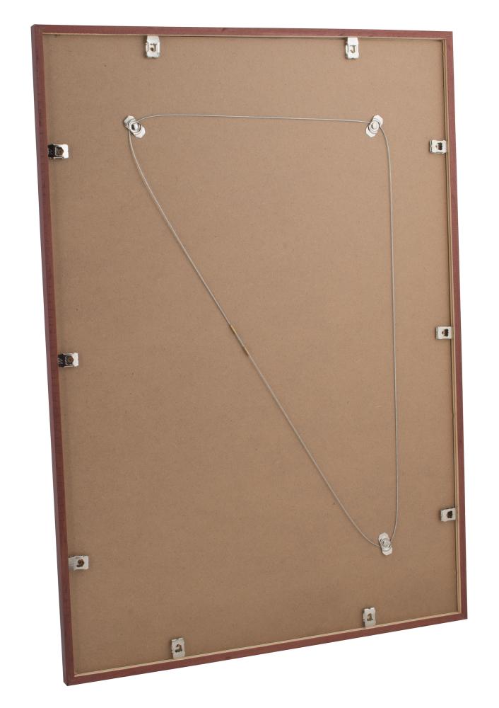 Cadre Peppers Acajou 50x70 cm