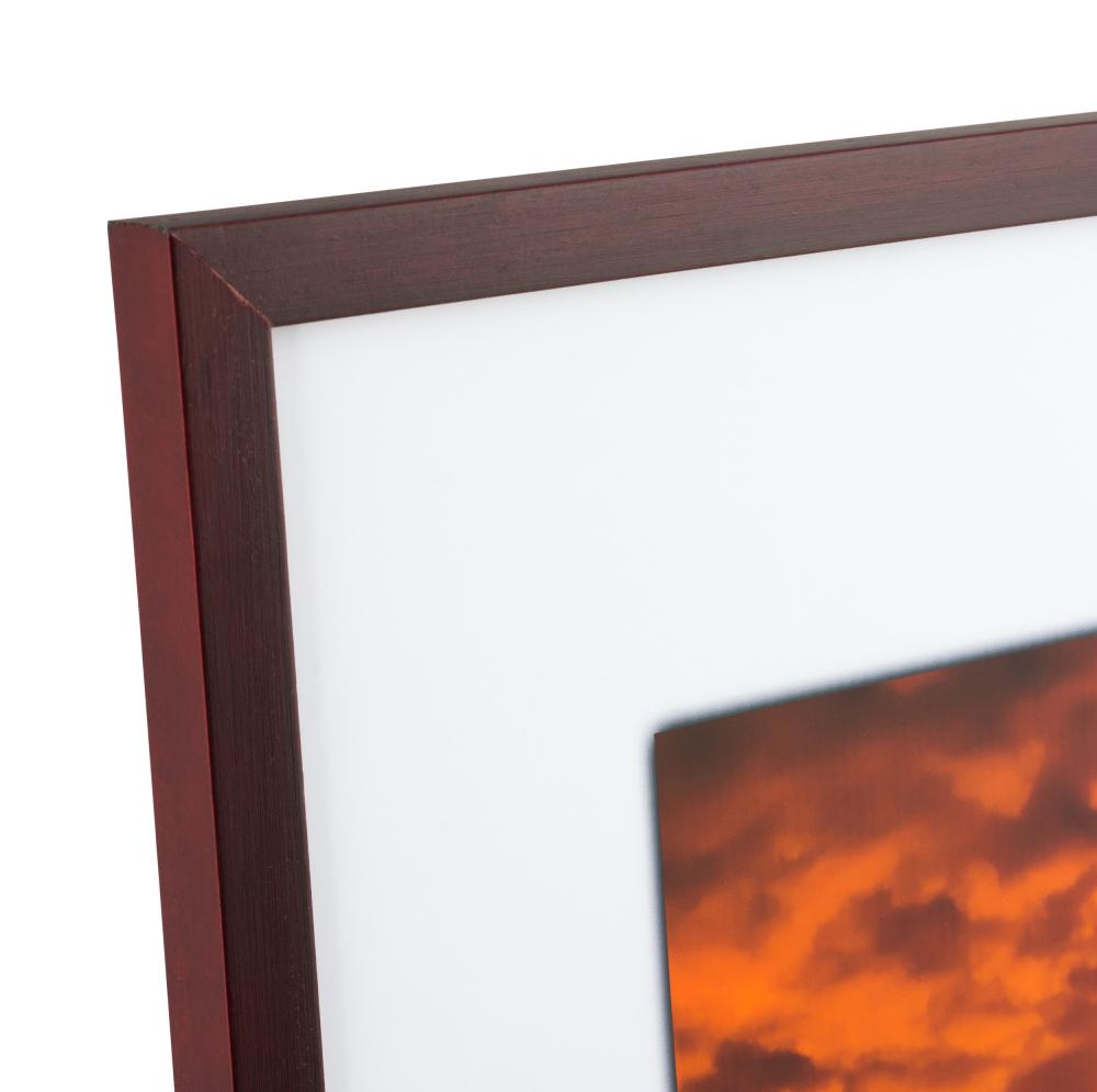 Cadre Peppers Acajou 50x70 cm