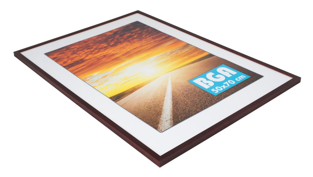 Cadre Peppers Acajou 50x70 cm