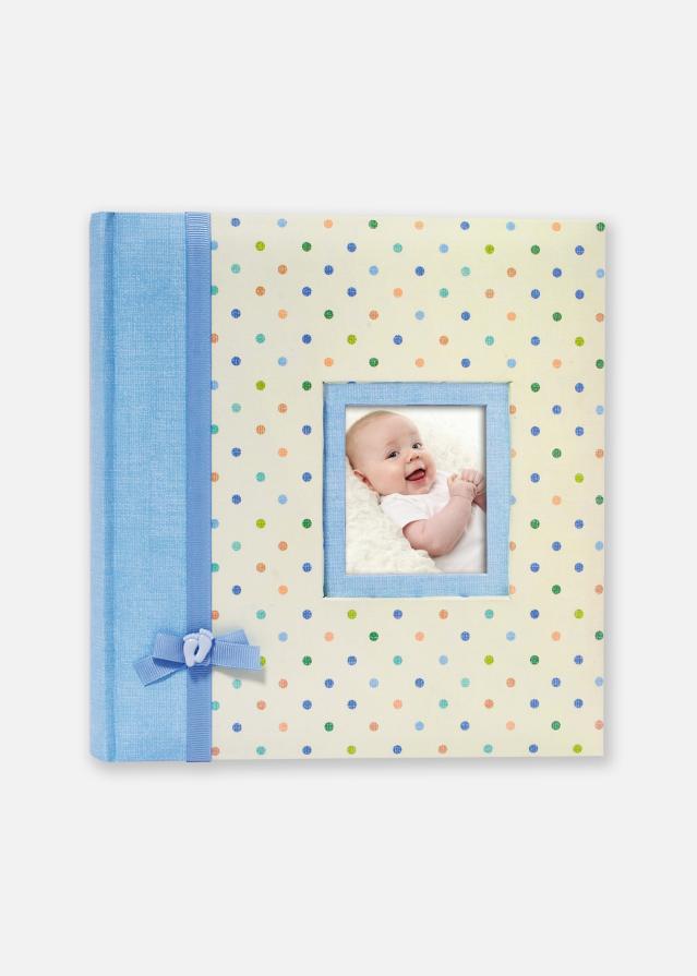 Kara Album Bleu - 24x24 cm (40 pages blanches / 20 feuilles)