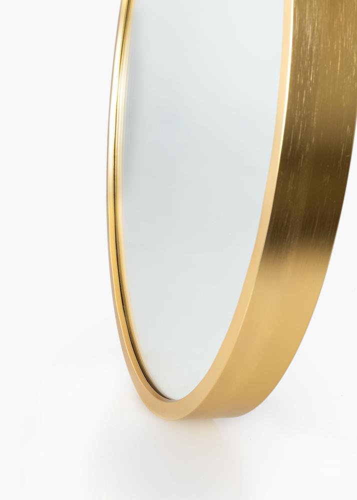 KAILA Miroir rond Edge Gold diamètre 100 cm