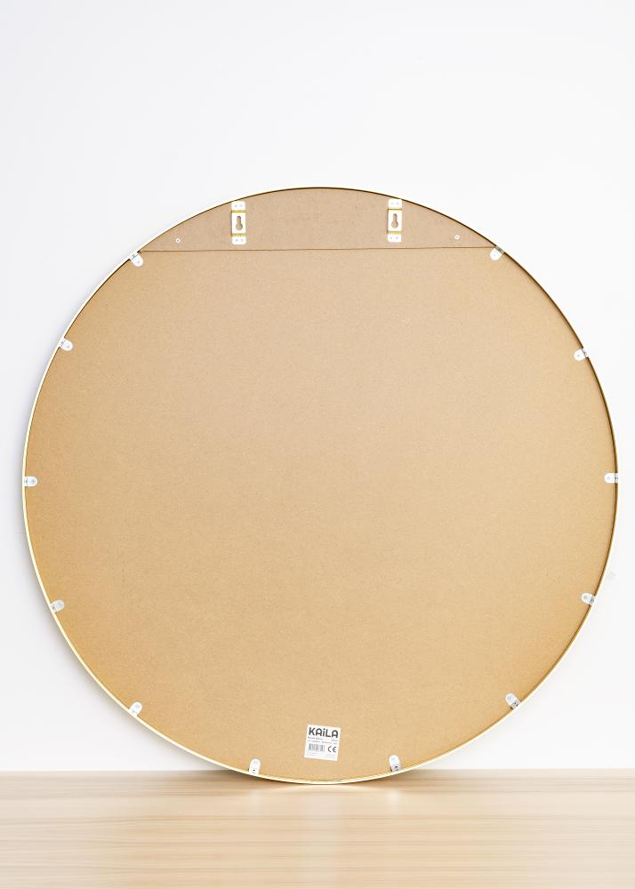 KAILA Miroir rond Edge Gold diamètre 110 cm