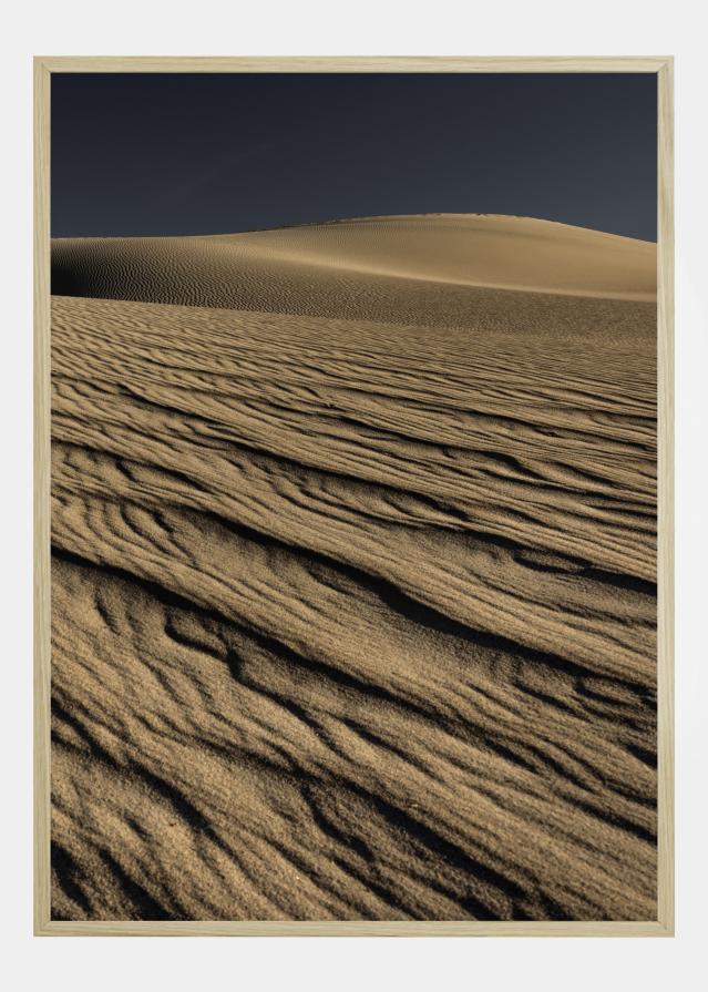 Rivulets Of Sand Poster