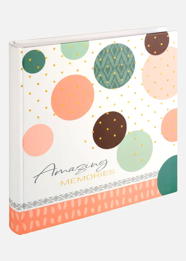 Amazing Memories Album Blanc - 28x29 cm (100 Pages blanches / 50 Feuilles)